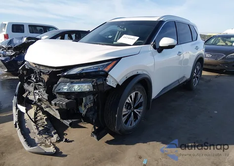 2021 Nissan Rogue Sv Intelligent Awd z USA, uszkodzony, nr VIN 5N1AT3BB0MC812894